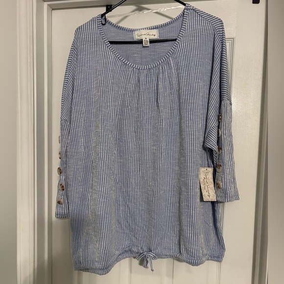 3X French Laundry Blouse. NWT ****‎ Not Available - Picture 1 of 2